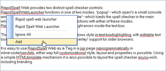 Image 0 for RapidSpell Web Java