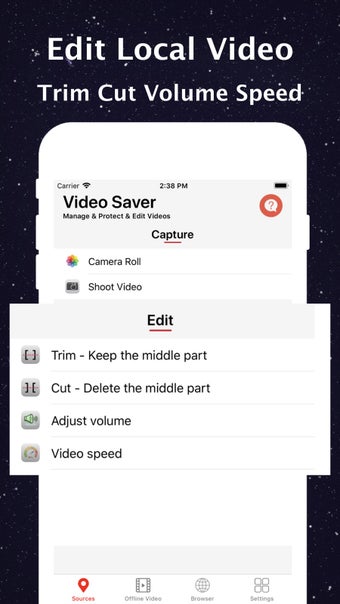 Image 0 for Video Saver - Edit Manage…