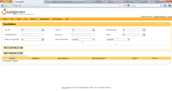 Image 0 for Webuzo for OrangeHRM