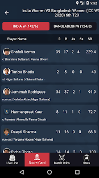 Image 1 for Cricket Ground Live Line