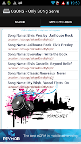 Image 1 for Osons - only song serve