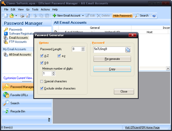 Imagen 0 para Efficient Password Manage…