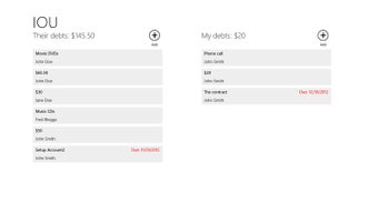 Imagen 0 para IOU - debt manager for Wi…
