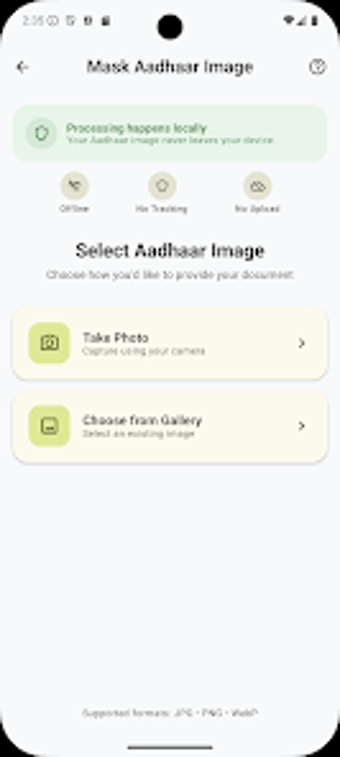Image 0 for Aadhaar Number UID Safe M…