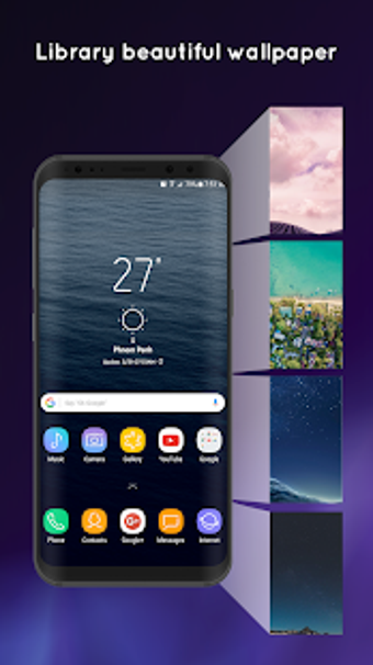 Imagen 3 para S9 Launcher - Galaxy S9 L…