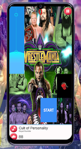 Image 3 for Roman Reigns Piano Tiles …