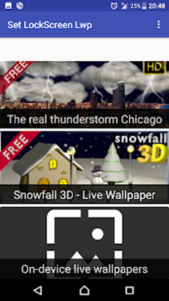 Imagen 2 para Set Lock Screen live wall…