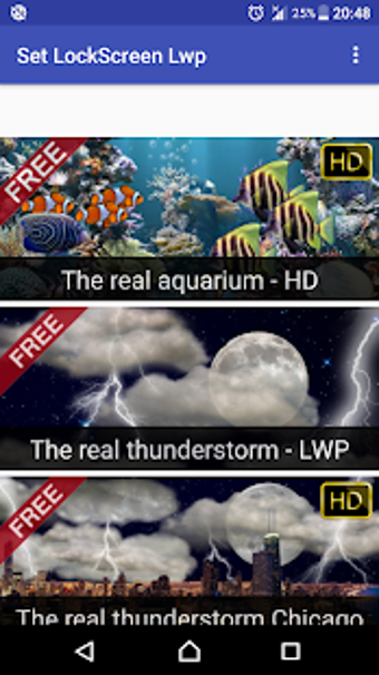 Image 1 for Set Lock Screen live wall…