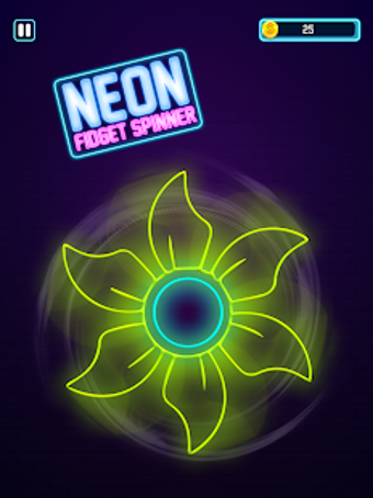 Image 0 for Neon Fidget Hand Spinner