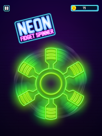 Image 2 for Neon Fidget Hand Spinner