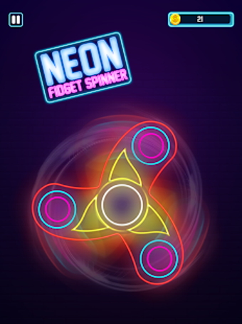 Image 3 for Neon Fidget Hand Spinner