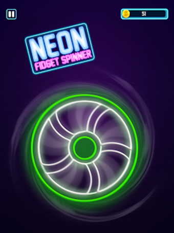 Image 1 for Neon Fidget Hand Spinner