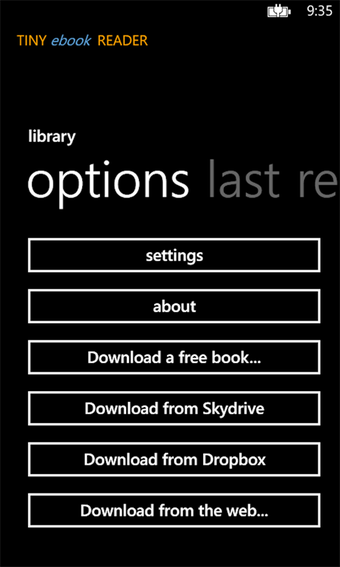 Imagen 3 para Tiny eBook Reader for Win…