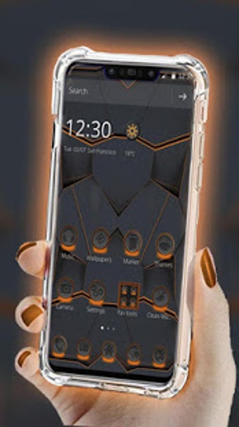 Imagen 3 para Black Orange Theme