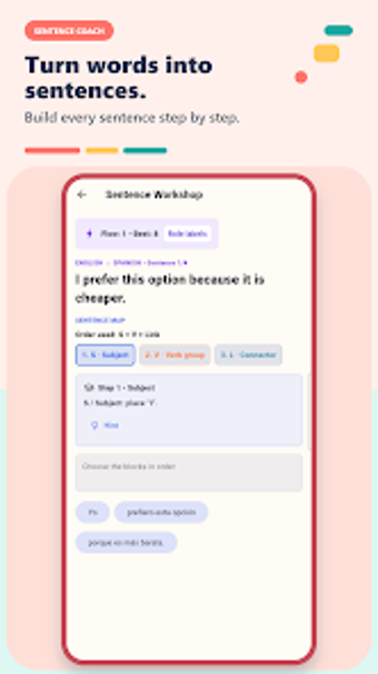 Imagen 0 para Sentence Coach: Learn Eng…