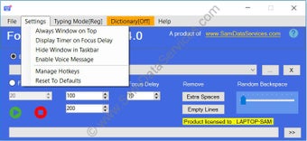 Image 2 for Focus Auto Typer