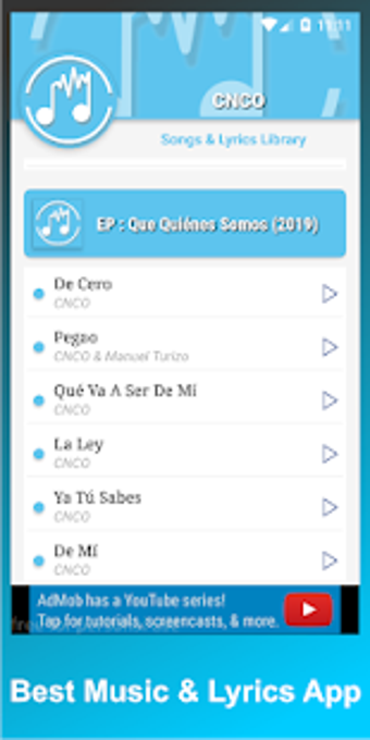 Image 1 for CNCO - Pegao ft Manuel Tu…