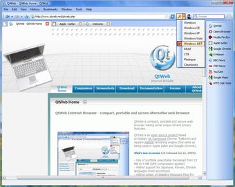 Image 0 for QtWeb Internet Browser
