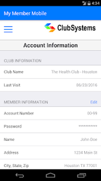 Imagen 3 para Club Systems My Member Mo…