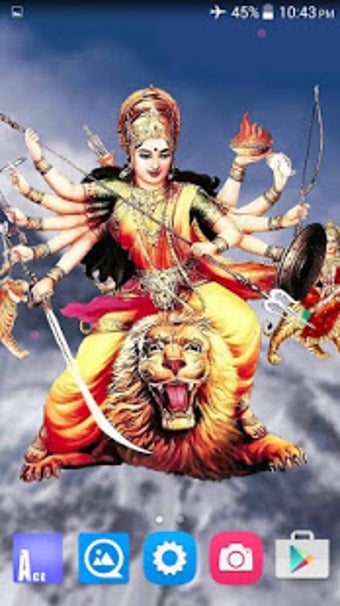 Imagen 0 para 4D Maa Durga Live Wallpap…