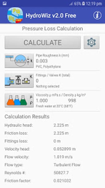 Image 0 for HydroWiz - Pipe Flow Hydr…