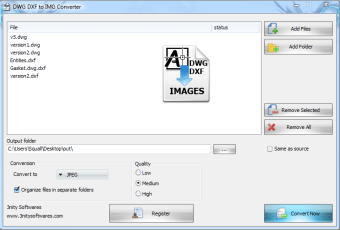 Image 0 for DWG DXF to Images Convert…