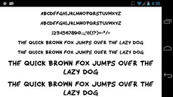 Imagen 1 para Fonts for FlipFont 50 Han…