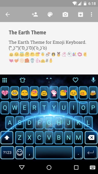 Image 0 for The Earth Emoji Keyboard …