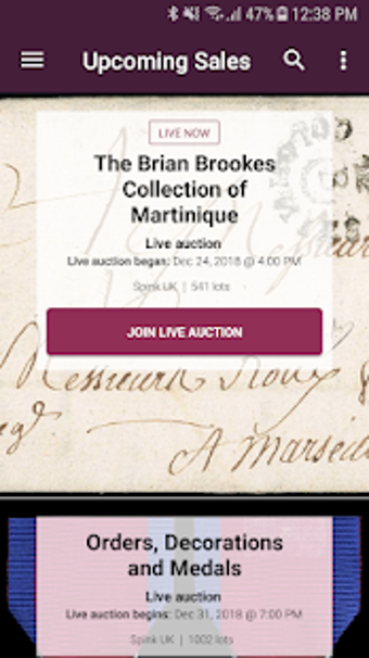 Image 0 for Spink Live