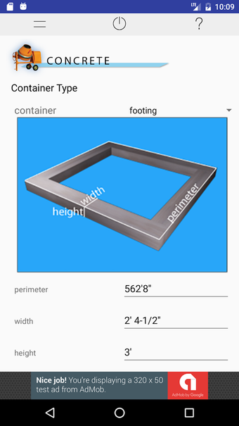 Imagen 0 para Concrete Calculator