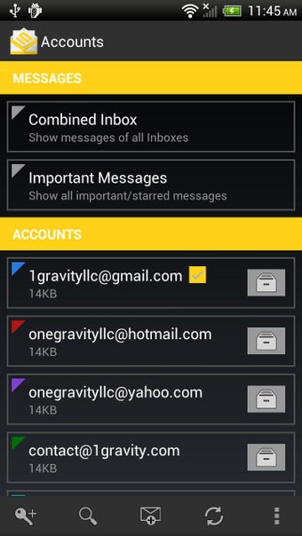 Image 1 for K-@ Mail Pro - Email App