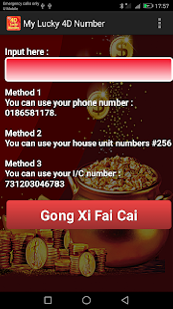 Image 0 for My Lucky 4D Number