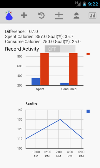 Image 0 for Diabetiga Cals & Carbs Tr…