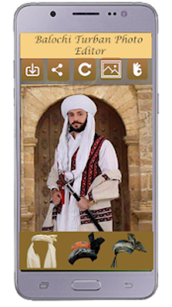 Imagen 2 para Baloch Turban Photo Edito…