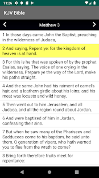 Image 2 for Free KJV Bible - No Ads