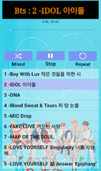 Imagen 0 para BTS Songs Offline (73 Son…