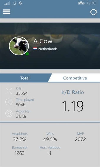 Image 1 for CS:GO Stats for Windows 1…