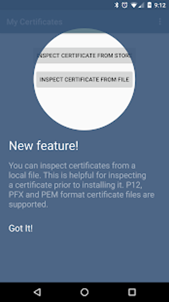 Image 0 for My Certificates