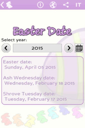 Image 0 for Easter Date Easy