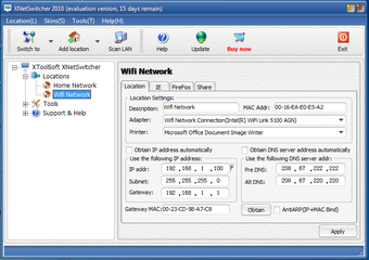 Image 0 for XNetSwitcher