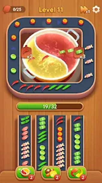 Image 0 for Hotpot Loop: Food Puzzle