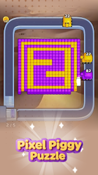 Imagen 0 para Pixel Piggy Puzzle