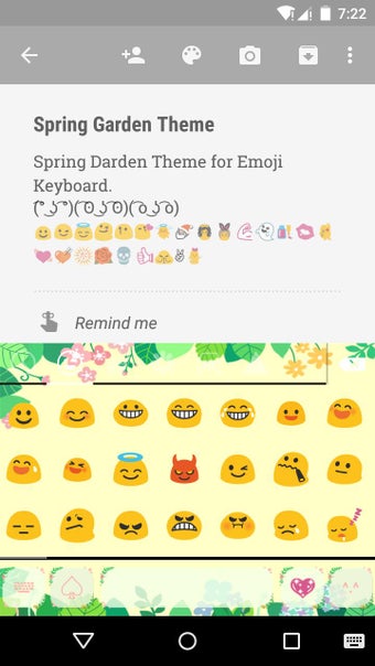 Image 1 for Spring Garden Emoji Keybo…