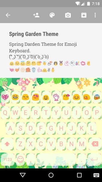 Image 0 for Spring Garden Emoji Keybo…
