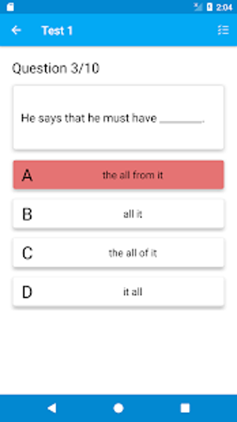 Image 0 for TOEFL Practice Test