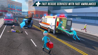 Image 2 for Stickman Ambulance Roof J…