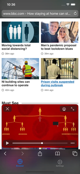 Imagen 2 para TAP Browser - Secure & Ad…