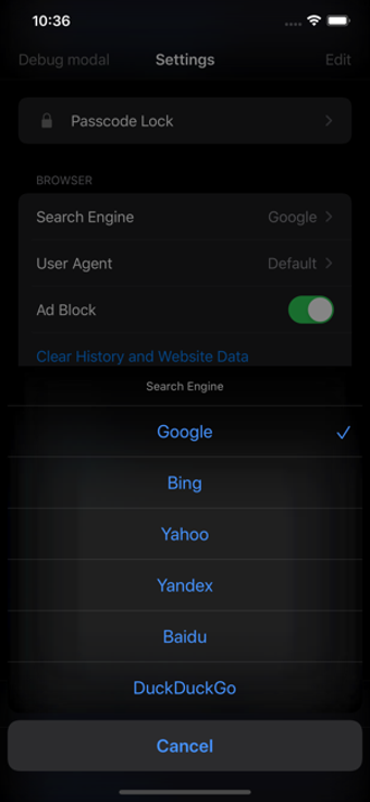 Imagen 1 para TAP Browser - Secure & Ad…