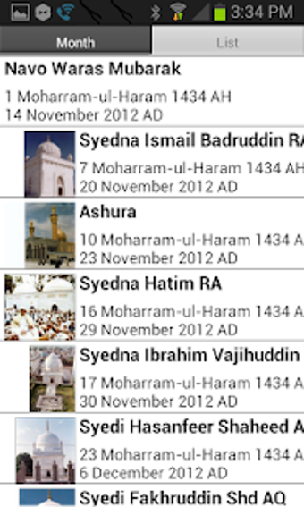 Imagen 1 para Misri Calendar (Hijrical)