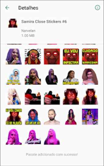 Image 2 for Samira Close Stickers Com…